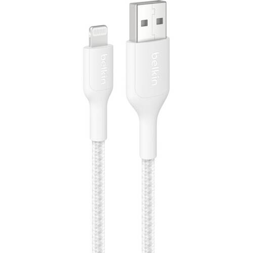 Belkin BoostCharge MFi-Certified USB-C to Lightning Charging Cable 2m White