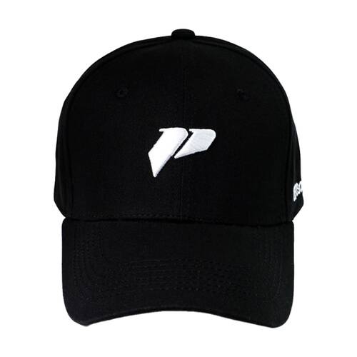 Lifesopeche Womens Baseball Cap Embroidered Logo Black & White One Size