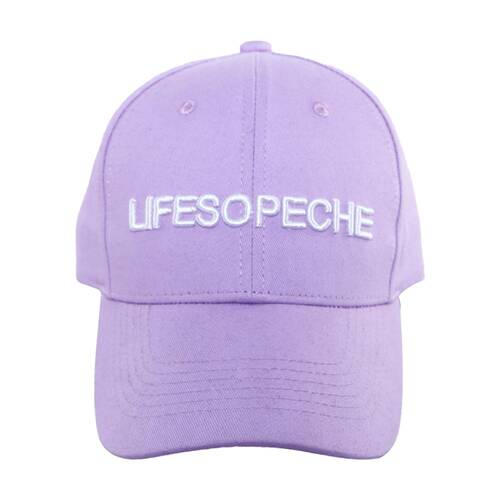 Lifesopeche Womens Baseball Cap Embroidered Logo Lilac One Size