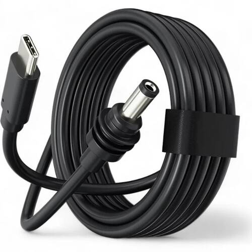 Laser ChargeCore USB-C To DC 100W Starlink Mini Durable Cable 2m Black