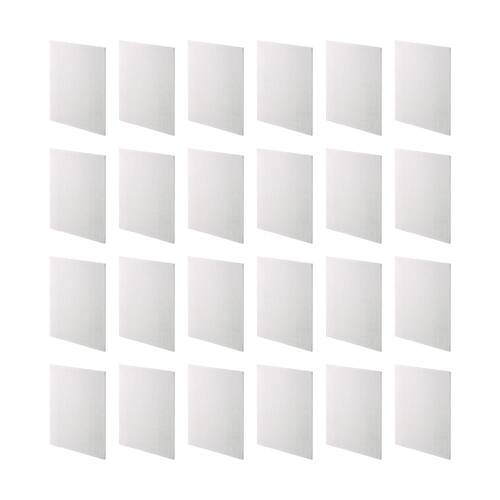 24PK Zart Watercolour Cotton Canvas Board Pre-Primed For Water-Based Paint 6x8"
