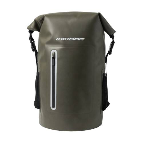 Mirage Sunsets Insulated Cooler Large Backpack 35L Capacity Dark Olive