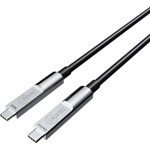 Cruxtec USB-C USB 3.2 Gen 2 Full-Feature 8K60Hz Active Optical Cable 10M