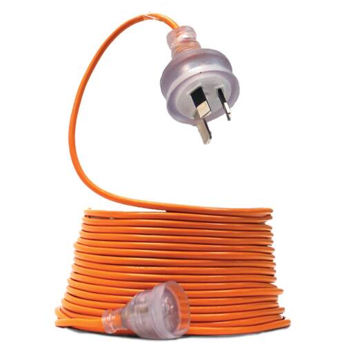 Cleanstar 20m Long Lasting Durable Premium Extension Lead Orange