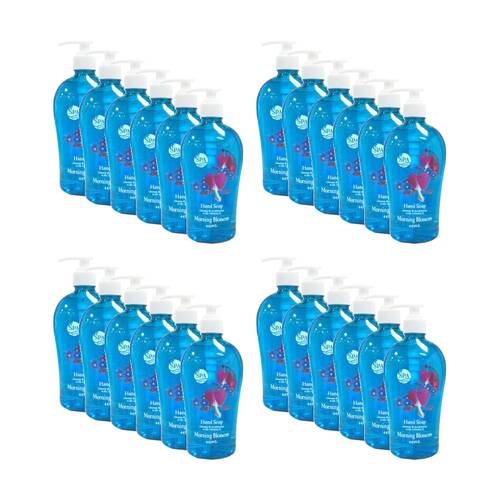 24PK Spa Savvy Scented Cleansing Hand Soap 443mL Assorted Scents