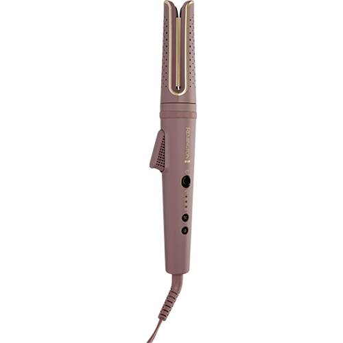 Remington AIRvive Rotating Curling Wand Ionic Air W/ 3 Heat Settings Mauve
