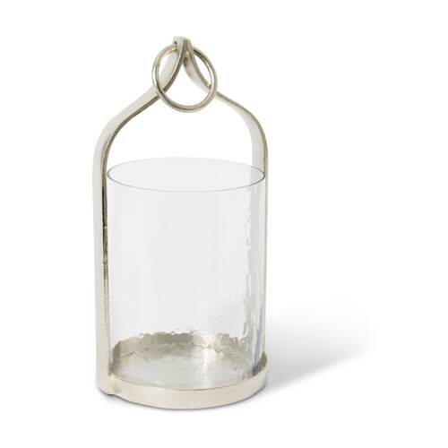 E Style Siana Candle Holder Elegant Nickel Aluminium Decor?20x18x38cm