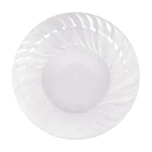 12x 6pc Partyware Heavy Duty Reusable Bowls Set Tableware 190mm Clear