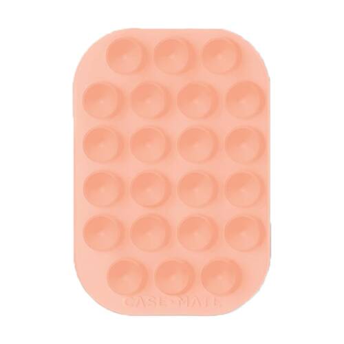 Case-Mate Mobile Phone Case Adhesive Suction Cup Mount Accessory Peach