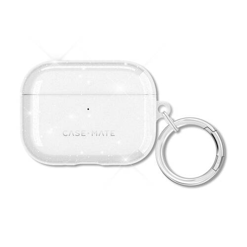 Case-Mate Twinkle Case for AirPods Pro 3 W/ Carabiner Twilight Silver