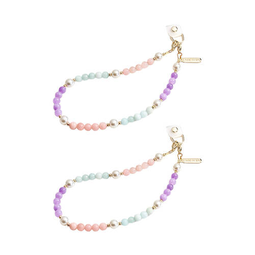 2PK Case-Mate Anchor Card Mobile Phone Charm Accessory Beaded Sugar Rush