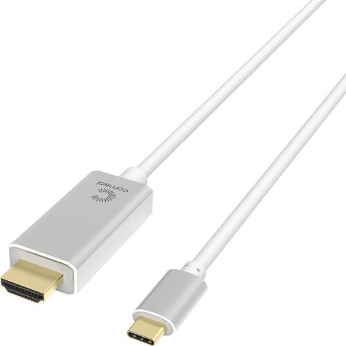 Comsol USB-C Male-4K HDMI Male Monitor Computer Cable 3M Silver