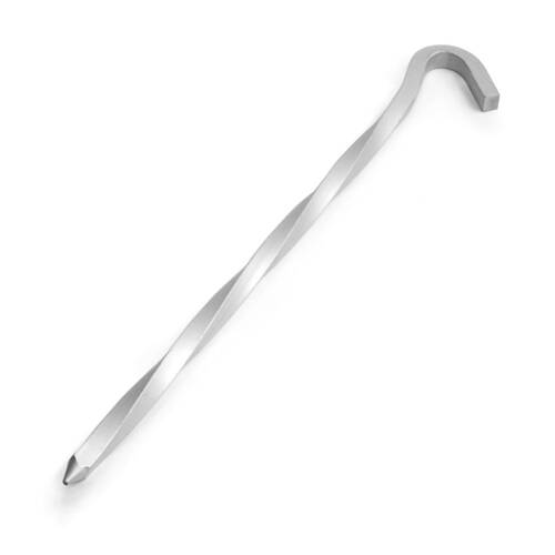 4x 4pc Coghlans Skewer Peg 9in Aluminium Twisted Tent Camping Gear