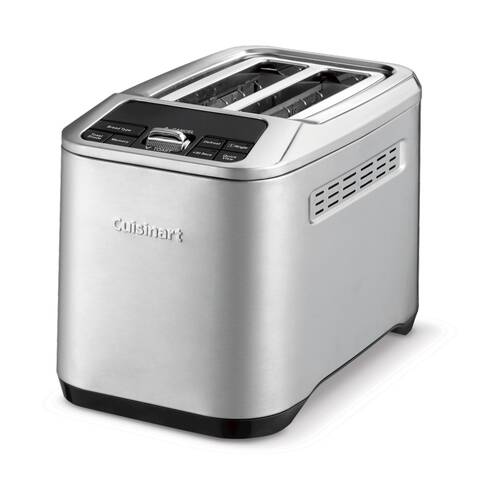 Cuisinart Smart Elite 2 Slice Digital Toaster Stainless Steel Kitchen Appliance