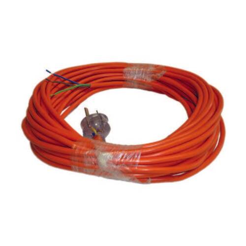 Cleanstar 20m Extention Repair Lead 10 Amp Plug & 3 Core Orange