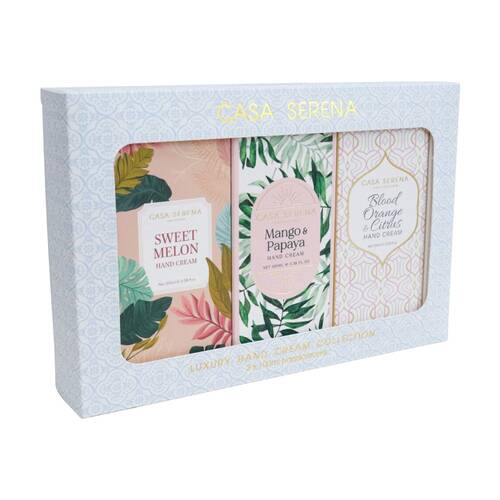 3pc LVD Fruit Scented Nourishing & Hydrating Hand Cream Gift Set 100ml