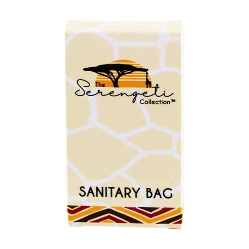 500pc Serengeti Collection Sanitary Bags Hotel Guest Amenities Disposable