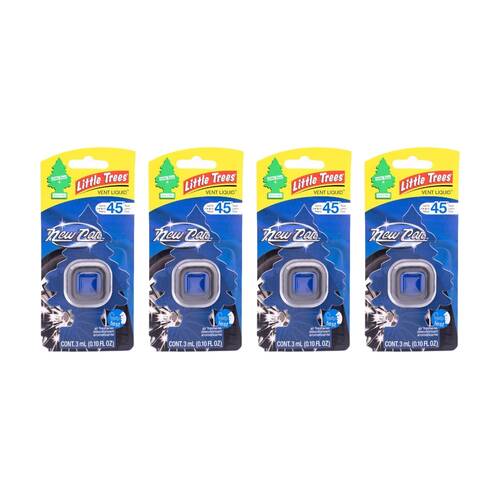 4PK Little Trees Car Air Freshener Vent Liquid 3ml New Scent