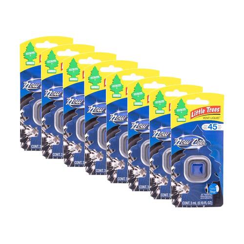 8PK Little Trees Car Air Freshener Vent Liquid 3ml New Scent