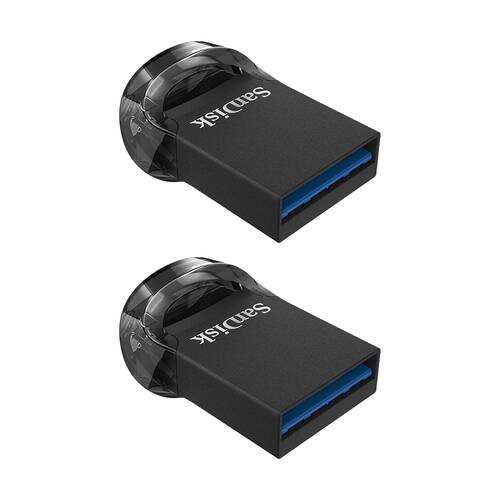2PK Sandisk USB3.1 Flash Drive 32GB Ultra Fit USB SanDisk 3.1 Mini
