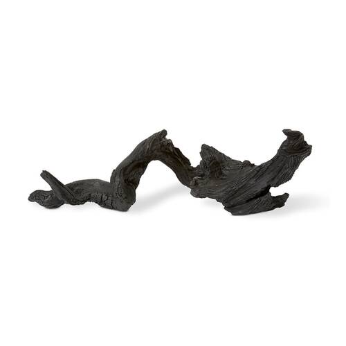 E Style Banzi Resin Sculpture Decorative Art Piece?Black 67x37x24cm