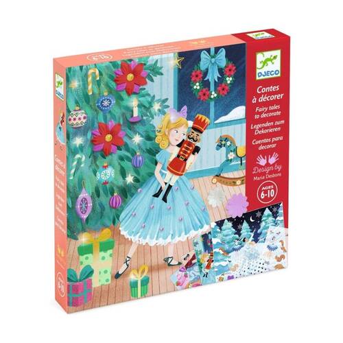 Djeco Nutcracker Fairytales To Decorate Decals Creative Set 6+ Years