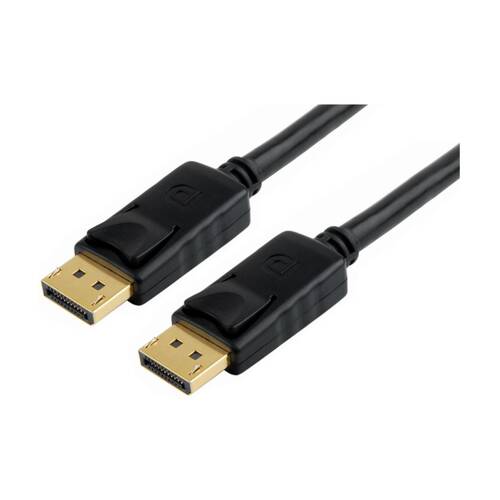 Comsol DisplayPort Male-Male Computer Cable V1.4 5 Metres Black