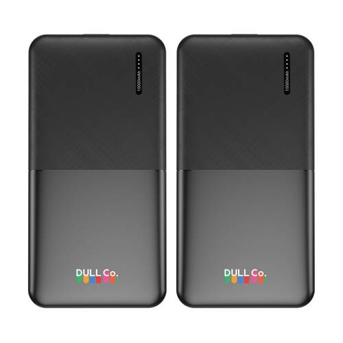 2PK Dull Co. Powerbank Charger W/ 22.5W Output Plus USB-A & USB-C Ports 10000Ah