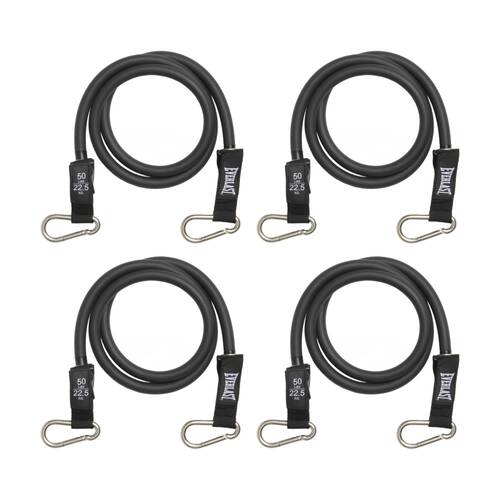 4PK Everlast Resistance Tube 22.5kg Durable Strength Training Fitness Equipment