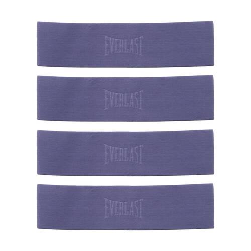 4PK Everlast Glute Band Strong Resistance Non-Slip Fitness Equipment Purple