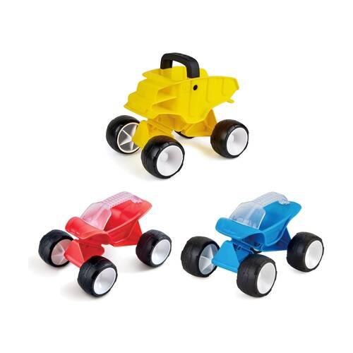 Red & Blue Dune Buggy & Dump Truck Outdoor Vehicle Toys For Toddlers/Kids 12M