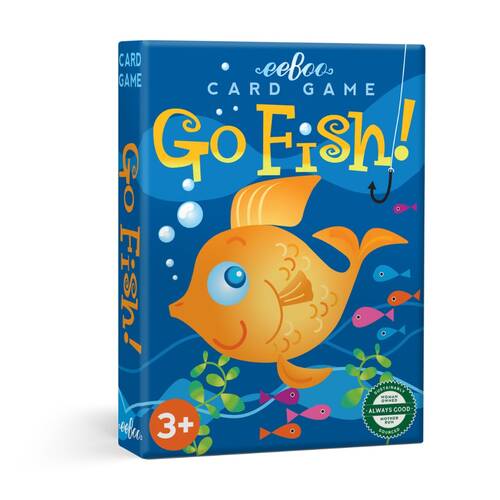 eeBoo Playing Cards Go Fish Color Memory Matching Game Family Fun 3y+