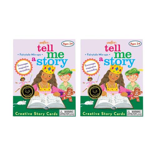 2PK eeBoo Tell Me A Story Fairytale Creative Cards Kids Activity 3y+