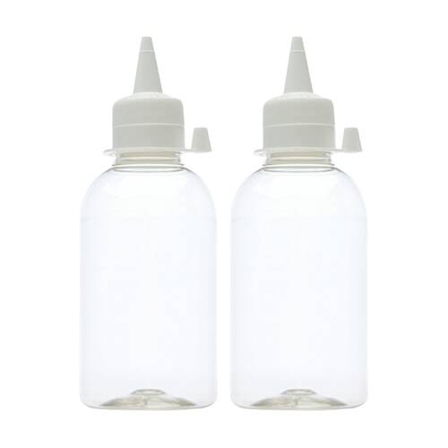 2x 12pc Educational Colours Storage/Dispenser Bottles Kids Paint/Art/Craft 250ml