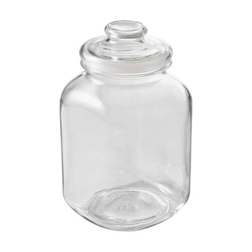 Ecology Riserva Square Kitchen Pantry Jar With Airtight Lid 3.1L