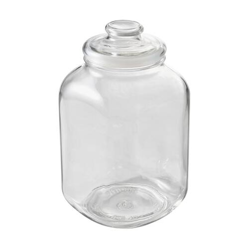 Ecology Riserva Square Kitchen Pantry Jar With Airtight Lid 4.5L