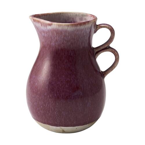 Ecology Rhodes Loop Handle Pitcher/Jug Ember Red/Purple Stoneware 1L