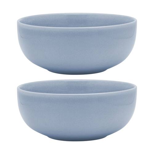 2PK Ecology Element Kitchenware Laska Bowl Sky Light Blue Stoneware 20cm