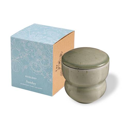 Ecology Alchemy Home Fragrance Scented Candle Sunday Sandalwood & Amber 250g