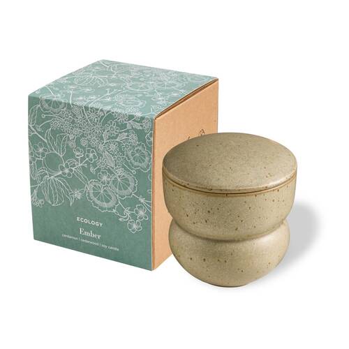 Ecology Alchemy Scented Candle Ember Cedarwood & Smokey Amber 450g