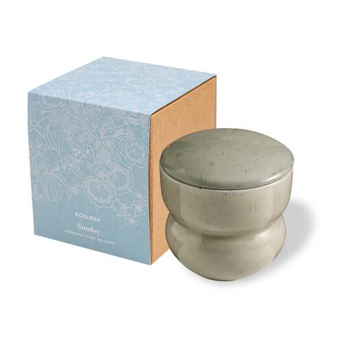 Ecology Alchemy Home Fragrance Scented Candle Sunday Sandalwood & Amber 450g