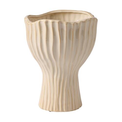 Ecology Dune Ceramic Pot Planter Vase Home Decor Celadon 20.5x17.5cm