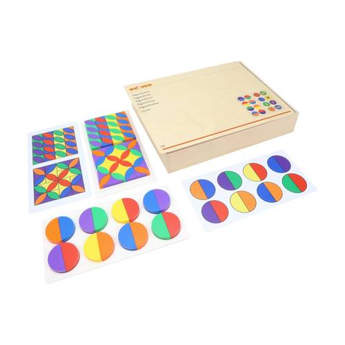 Educo Figuroform Fraction Game Kids Educational Maths Toy 3y+ Wood