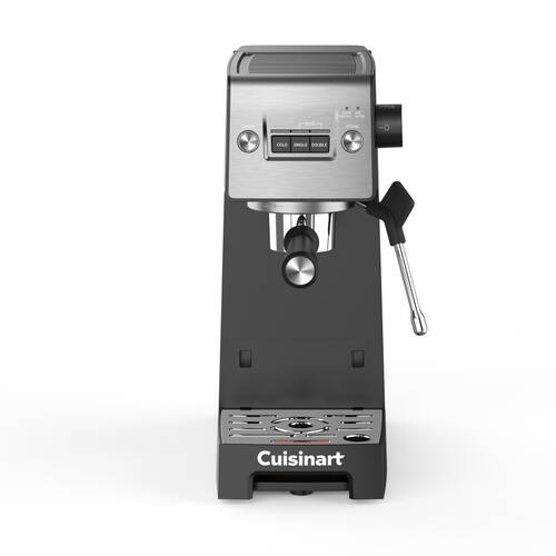Cuisinart Slim Espresso Coffee Machine 15 Bars Pressure Steam Wand 1.5L Tank