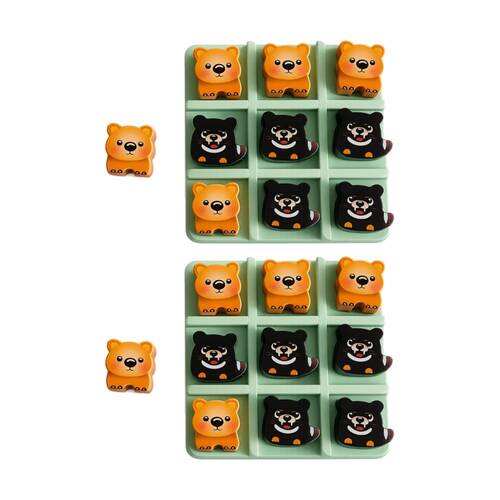 2PK Koala Dream Kids 3y+ Bush Buddies Tic Tac Toe Game Wombat Tawsmania Devil
