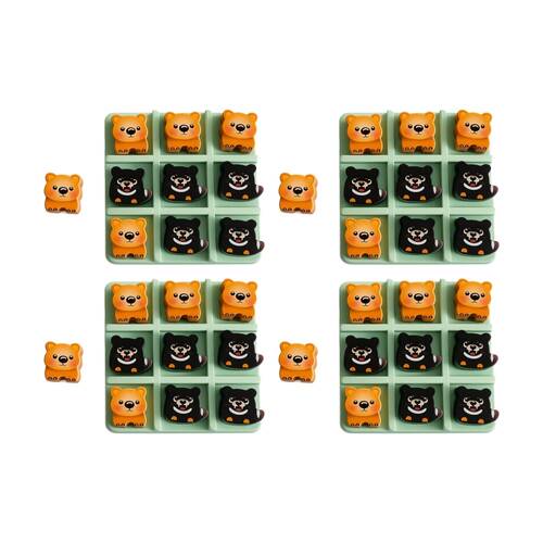 4PK Koala Dream Kids 3y+ Bush Buddies Tic Tac Toe Game Wombat Tawsmania Devil