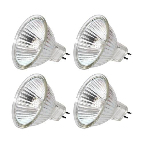 4PK Philips 12V 35W Halogen Dichroic Lamp Mr16 39 Deg Beam Replaces 50W Bulb