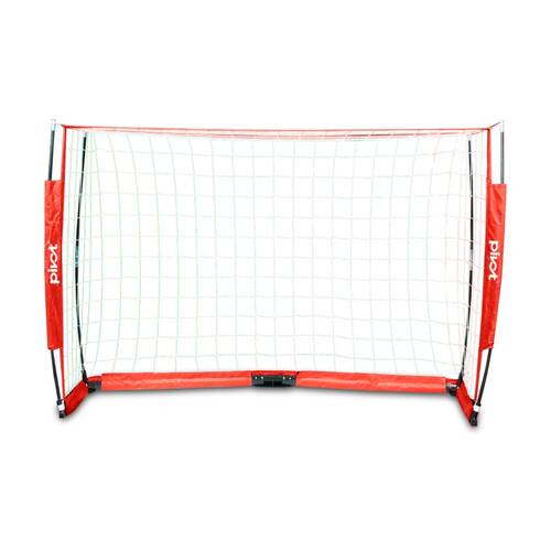 Pivot Pro Flex Soccer Goal 6x4ft Portable Lightweight Fibreglass W/ Carry bag