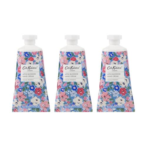 3PK Heathcote & Ivory Cath Kidston Mews Ditsy Hand Cream Moisturizing 50ml