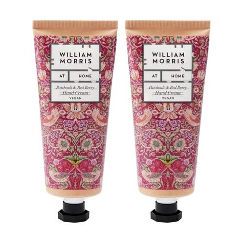 2PK Heathcote & Ivory William Morris Strawberry Thief Hand Cream